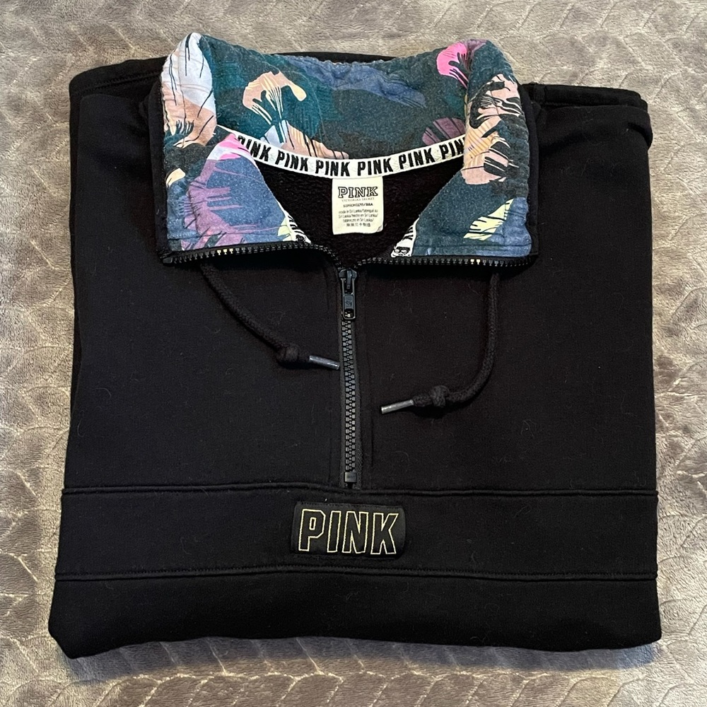 PINK Victoria’s Secret Half-Zip Pullover